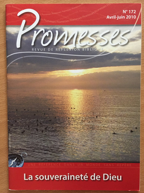 Promesses N°172 - La souveraineté de Dieu
