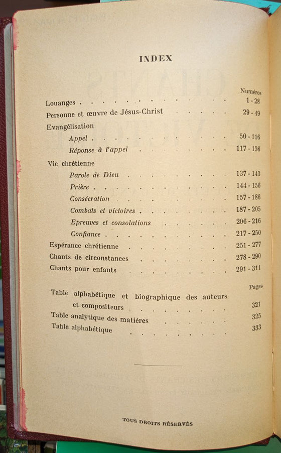 Chants de victoire (10e édition)