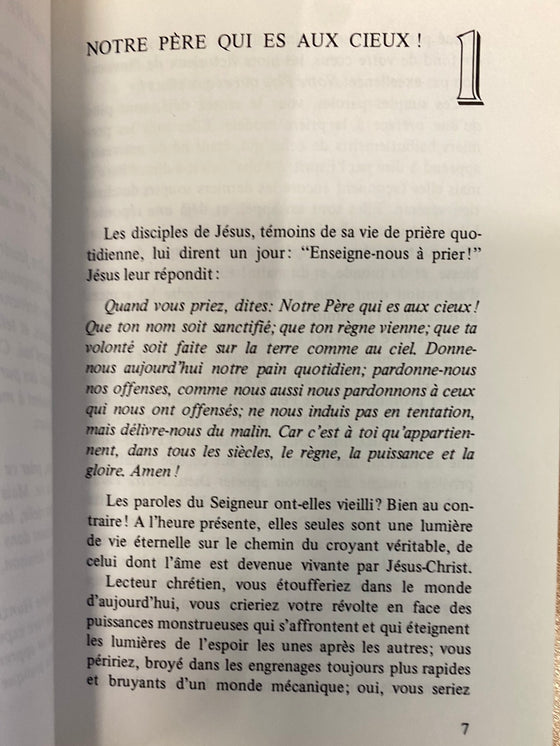 La prière modèle (livre rare)