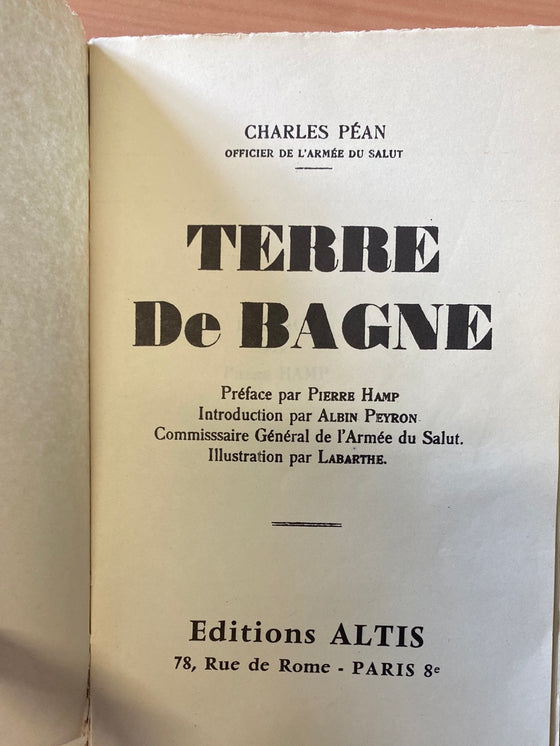 Terre de bagne