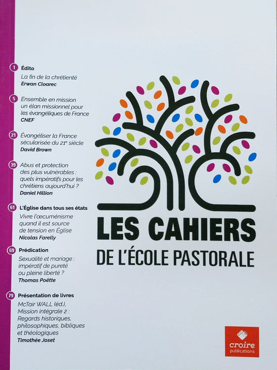 Les cahiers de l'école pastorale - 132