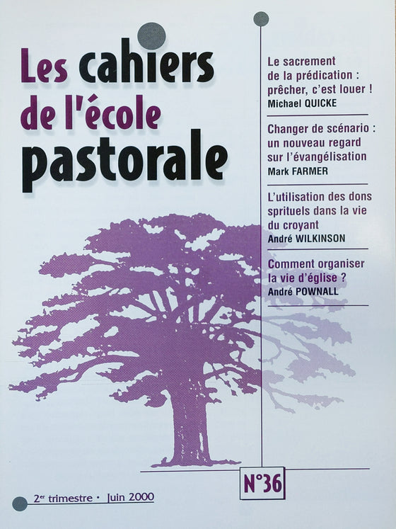 Les cahiers de l'école pastorale - 36