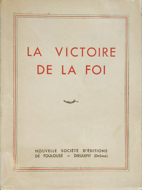 La victoire de la foi