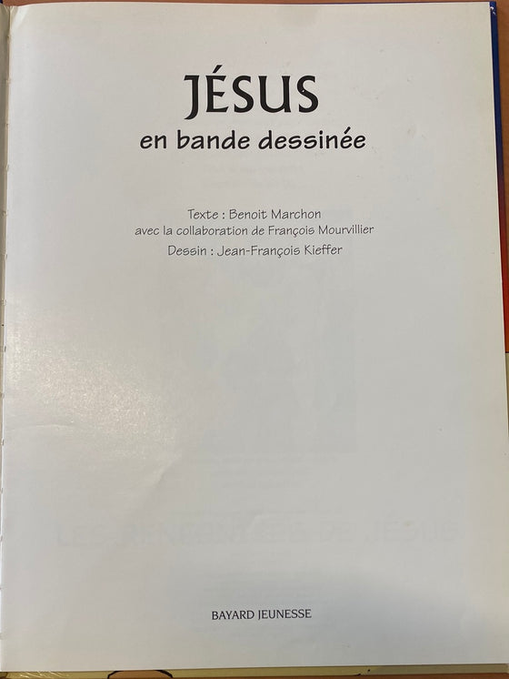 Jésus en bande dessinée