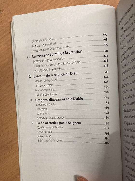 Job historique, Job apaisé par la création divine... (souligné)