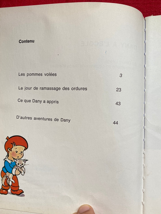 Dany à l'école