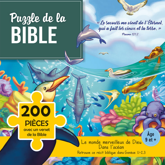 Puzzle de la Bible : Le secours me vient de l’Éternel