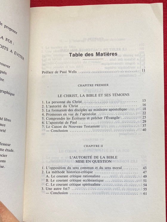 La Revue réformée- Supplément #147 septembre 1986