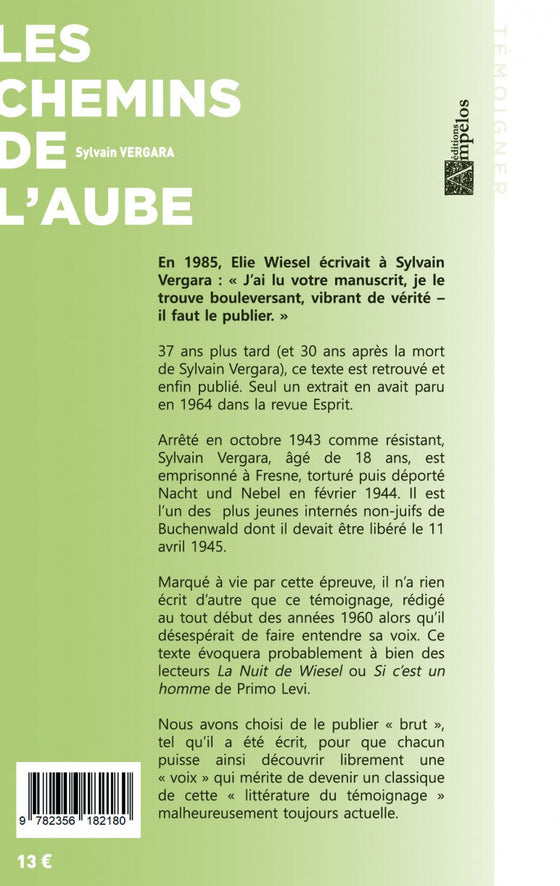 Les chemins de l'aube