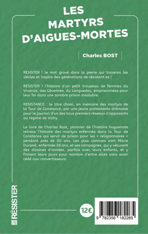 Les martyrs d'aigues-mortes