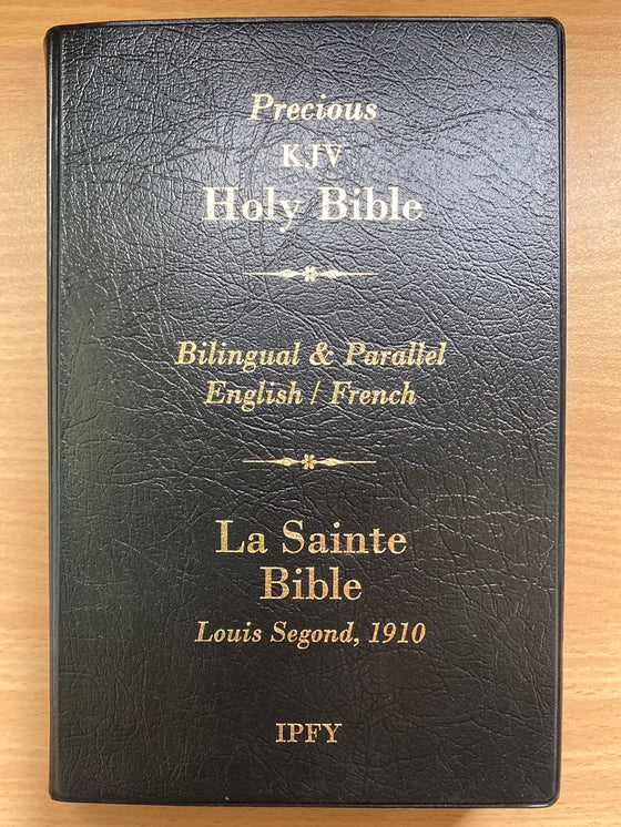 The Holy Bible Bilingue Anglais/Français