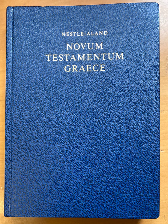 Novum Testamentum Graece (27e edition)