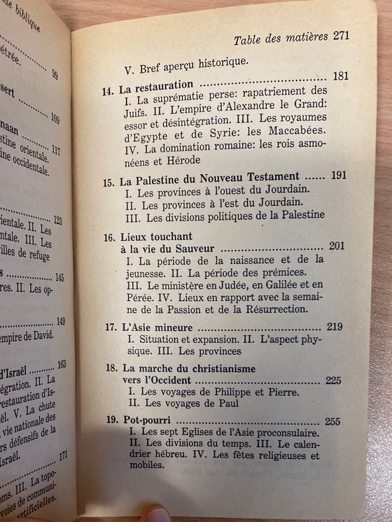 Géographie historique du monde biblique