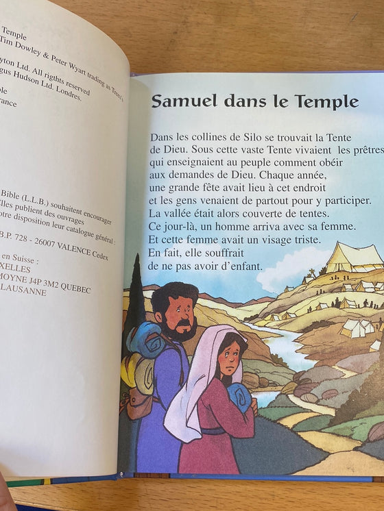 Samuel dans le Temple