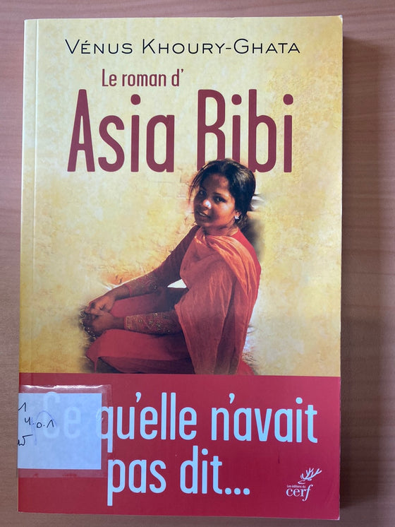 Le roman d'Asia Bibi