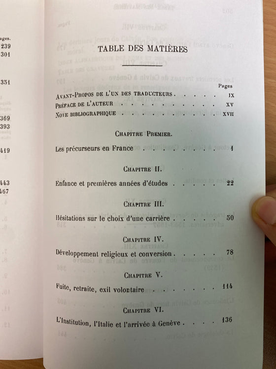 Jean Calvin: Réformateur, théologien, pasteur