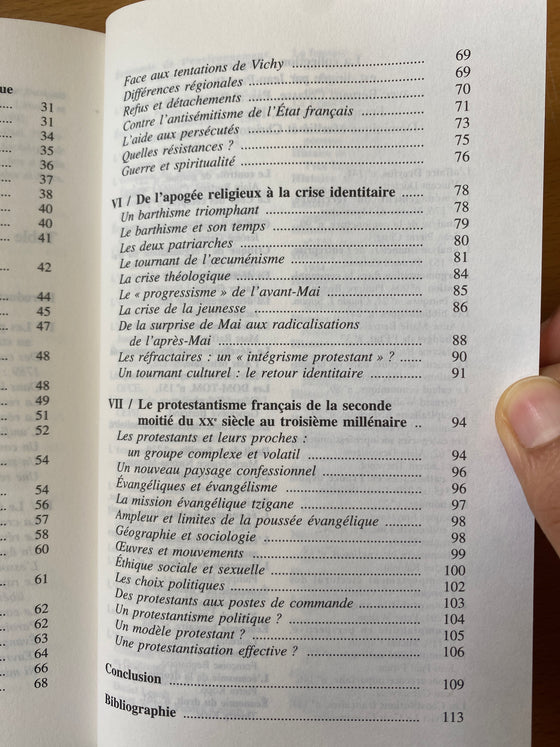 Les protestants en France depuis 1789