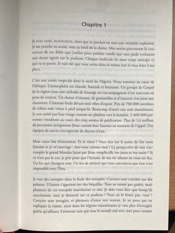 Une vie en feu: autobiographie de Reinhard Bonnke (auteur douteux)