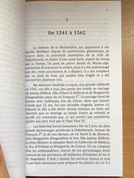 Une famille protestante à Châtellerault 1541-1698