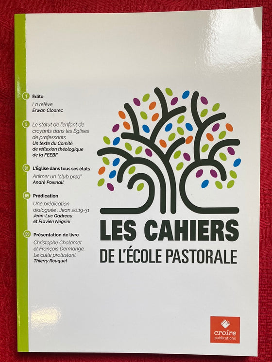 Les cahiers de l’école pastorale #121 3e trimestre 2021