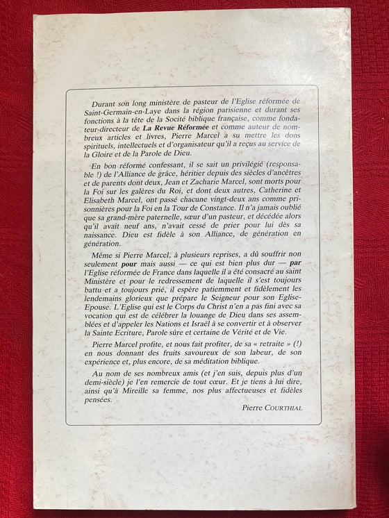 La Revue réformée- Supplément #147 septembre 1986