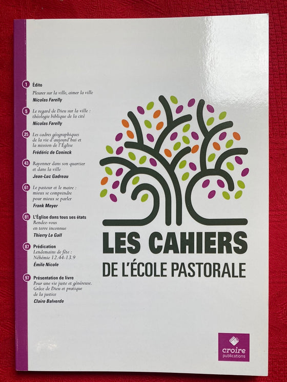 Les cahiers de l’école pastorale #112 2e trimestre 2019