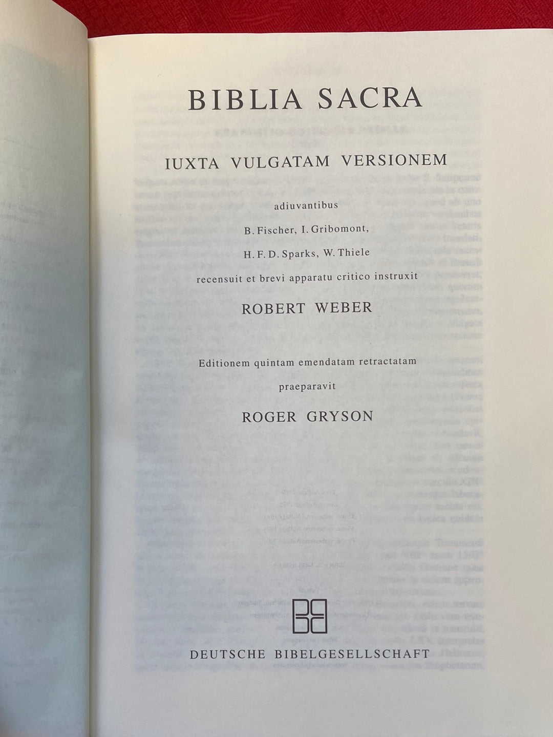 Biblia Sacra Vulgata (Latin) – ChezCarpus.com