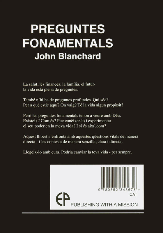Questions fondamentales en catalan