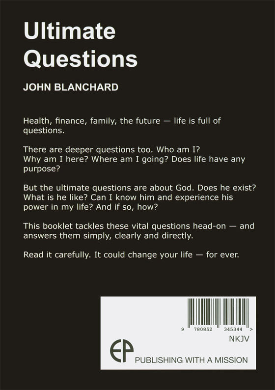 Questions fondamentales en anglais