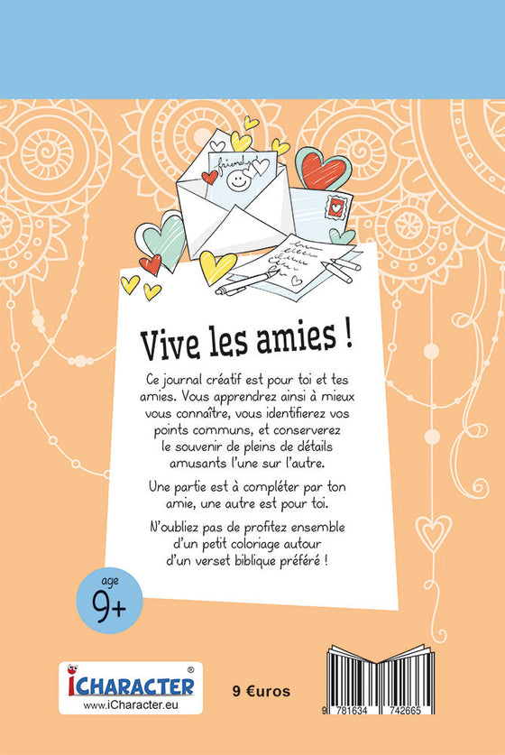 Mon carnet d'amitié