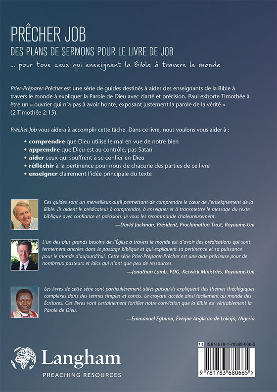 Prêcher Job