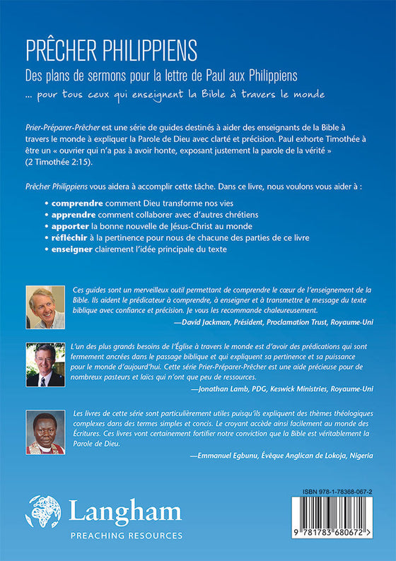 Prêcher Philippiens