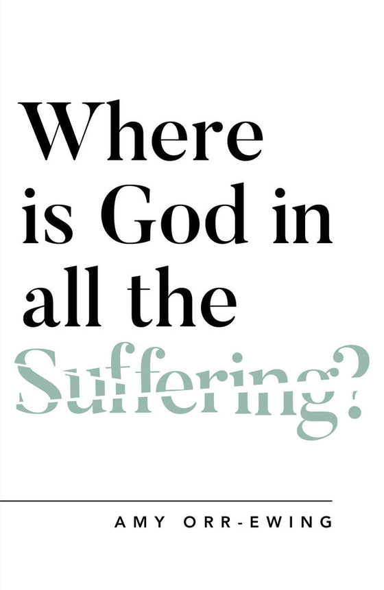 Where Is God in All the Suffering ? [Livre en anglais]