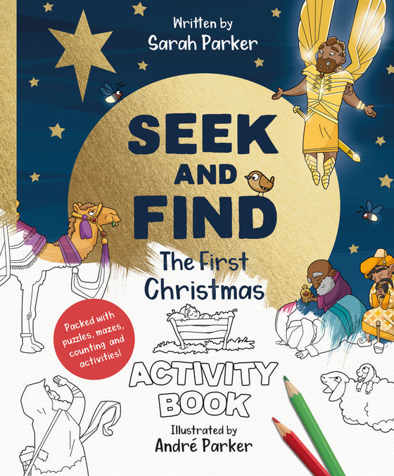 Seek and Find : The First Christmas Activity Book [Livre en anglais]