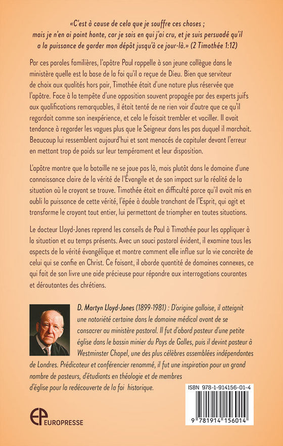 Je sais en qui j´ai cru