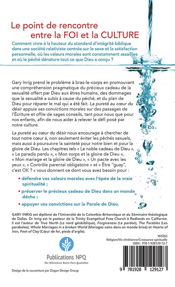 La pureté au coeur du désir