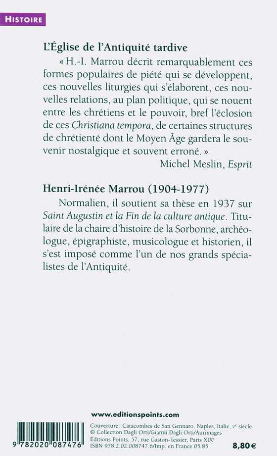 L'Église de l'Antiquité tardive. 303-604