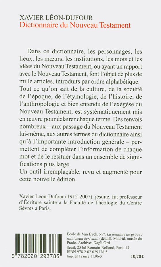Dictionnaire du Nouveau Testament
