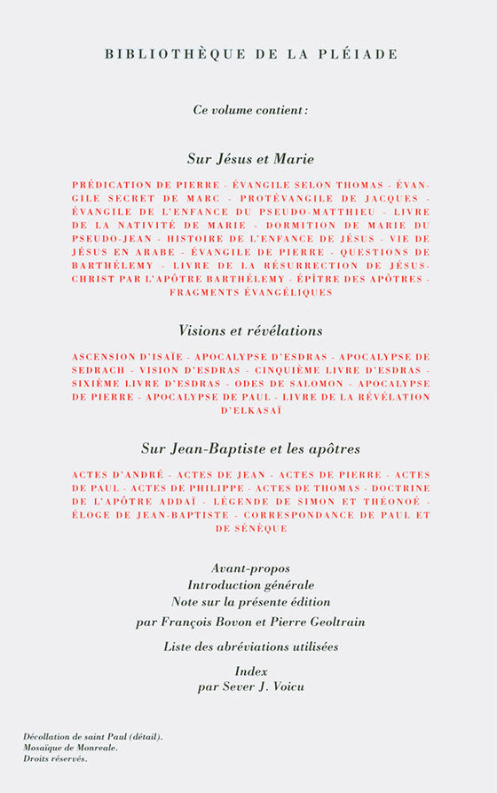 Écrits apocryphes chrétiens