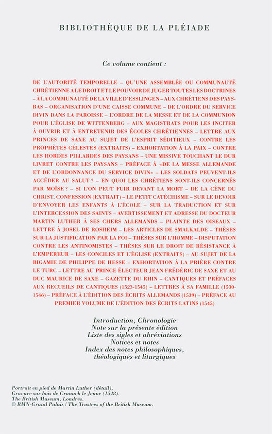Luther. Oeuvres Tome 2
