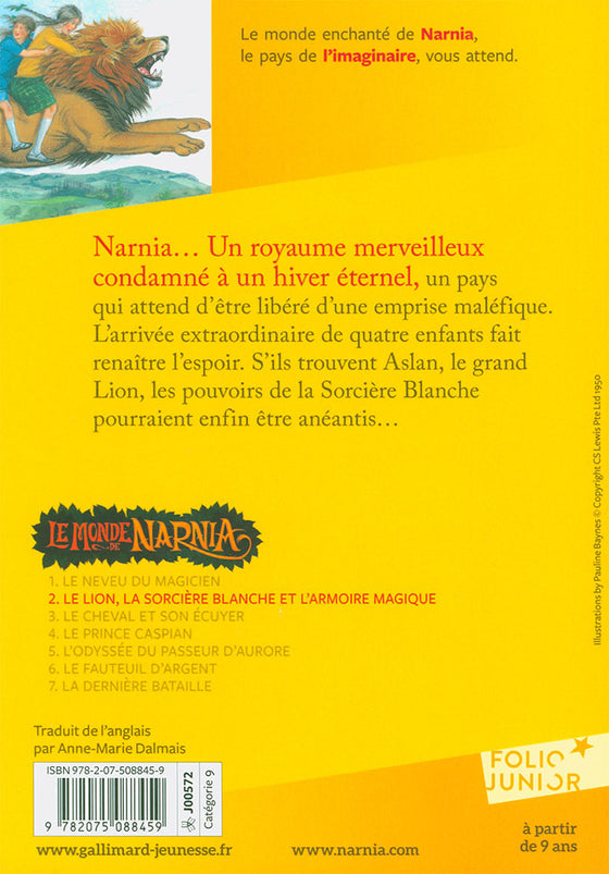 Le Monde de Narnia 2 - Le Lion, la Sorcière Blanche et l´Armoire magique