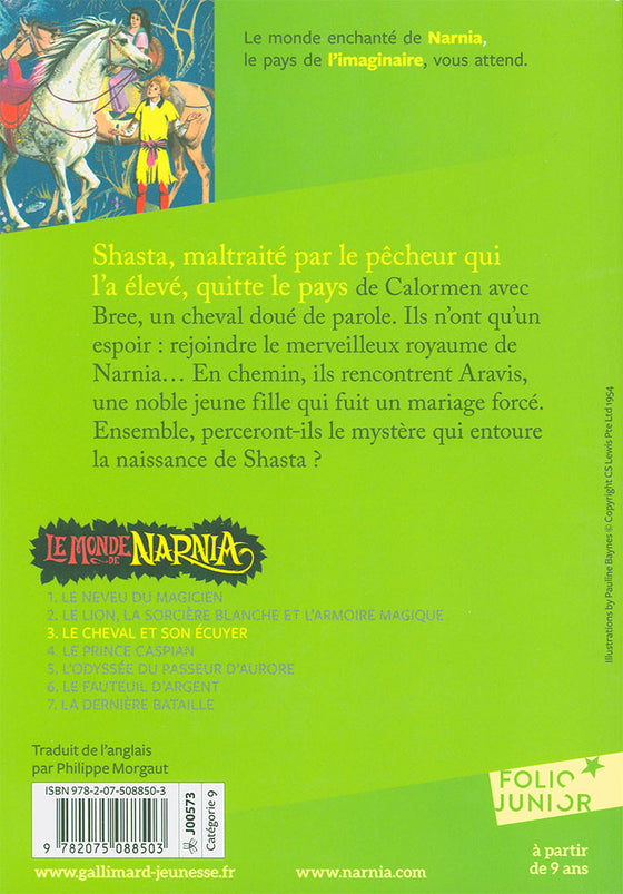 Le Monde de Narnia 3 - Le Cheval et son écuyer