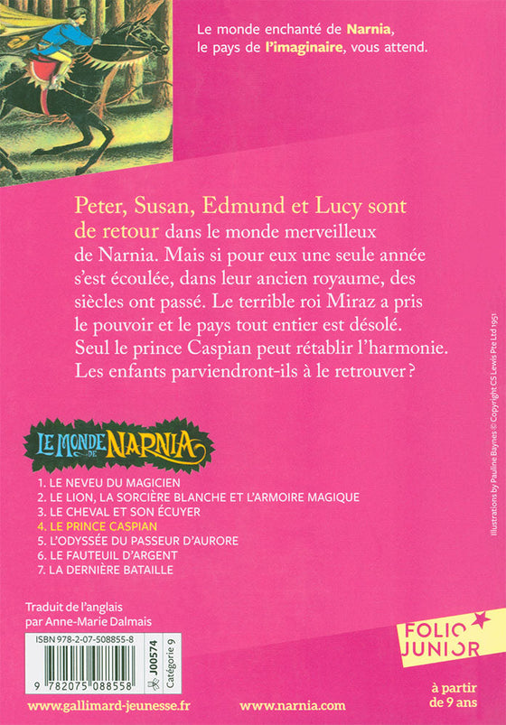 Le Monde de Narnia 4 - Le Prince Caspian