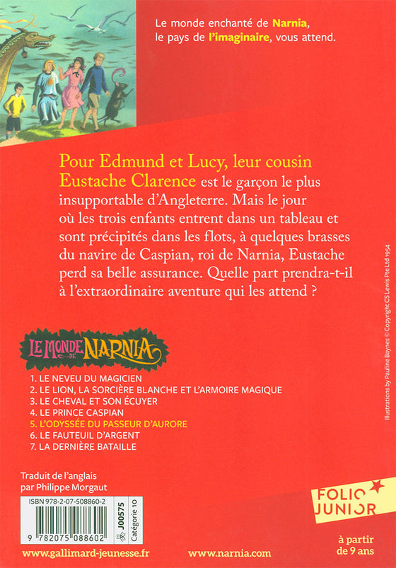 Le Monde de Narnia 5 - L´Odyssée du Passeur d´Aurore
