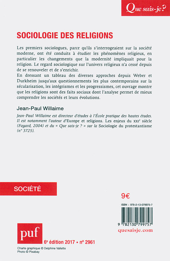 Sociologie des religions