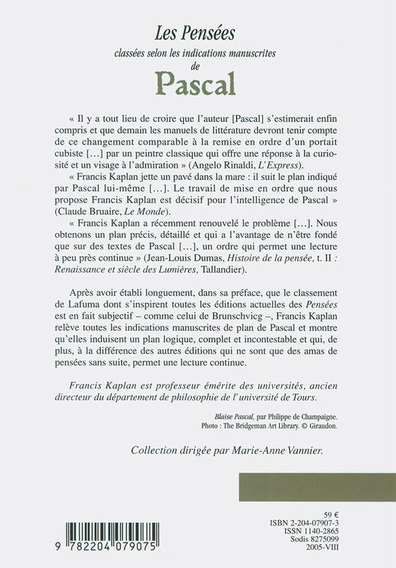 Les Pensées
