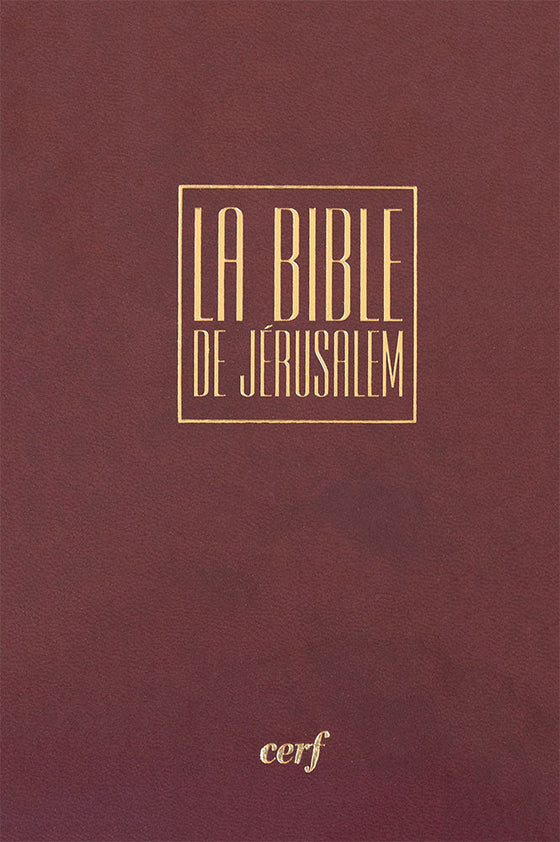 La Bible de Jérusalem, format poche