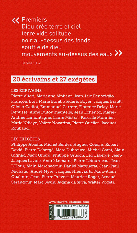 La Bible, nouvelle traduction