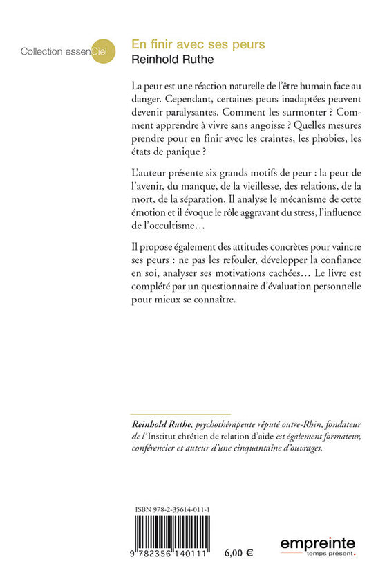 En finir avec ses peurs