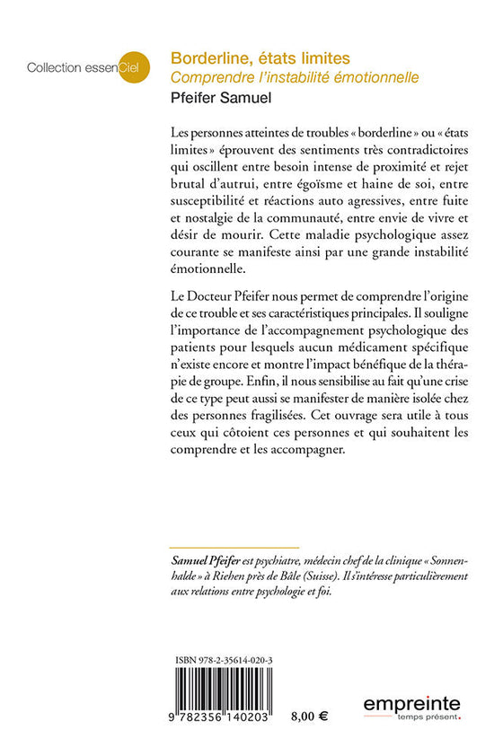 Borderline, états limites